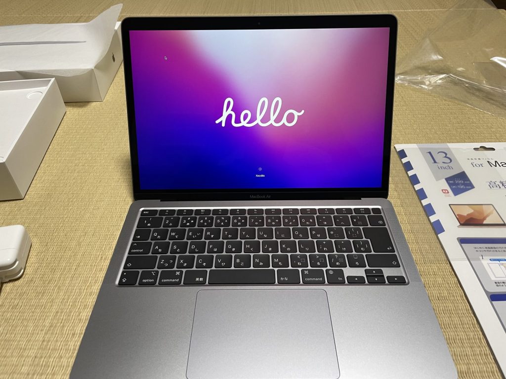 即日発送　新品未開封MacBook Air 2020 M1　8+256
